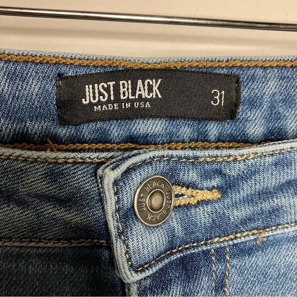 Just Black straight Jeans Size 31 - Picture 3 of 7